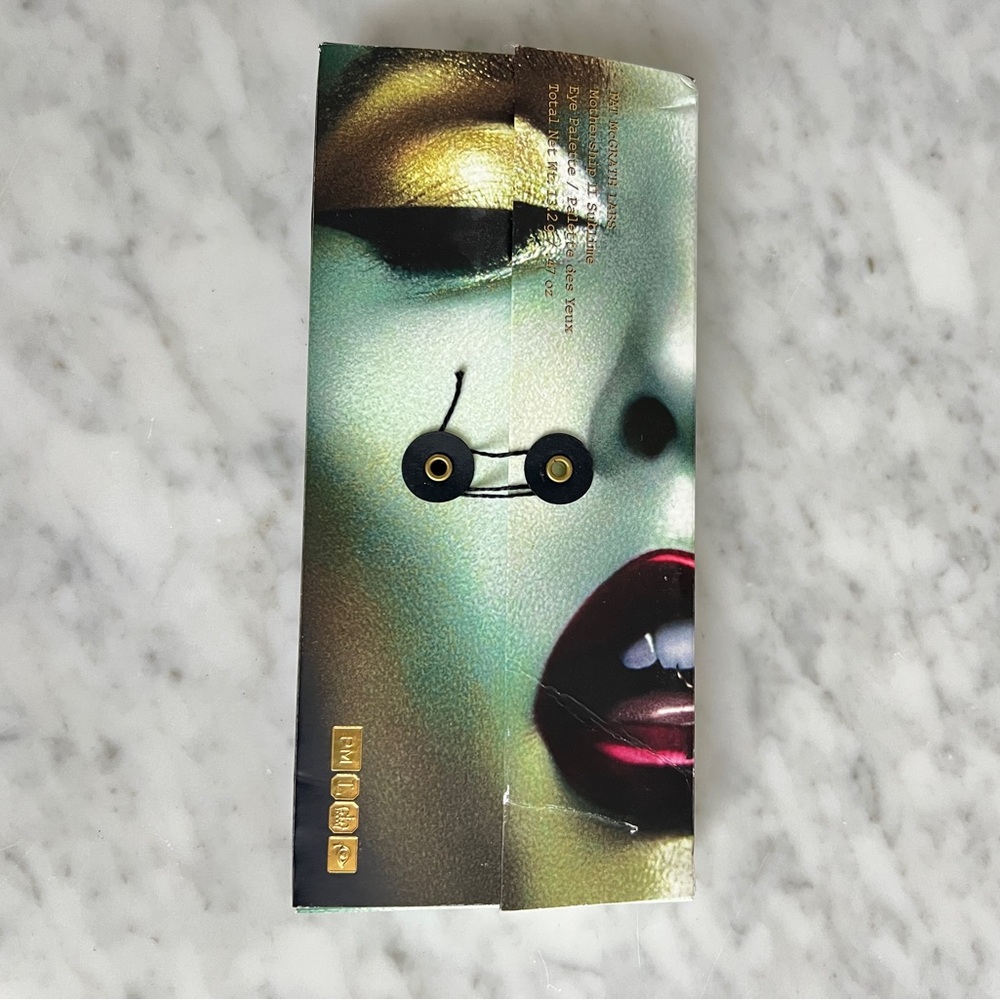 Brand New Pat McGrath Luxurious Gold and Red Palette